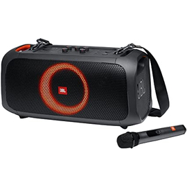 JBL PartyBox On-The-Go - A Portable Karaoke Party Speaker with Wireless Microphone
