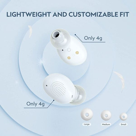 QCY T16 Mini Wireless Earbuds Built-In 4 Mics & CVC 8.0 For Clear Call, 2 image