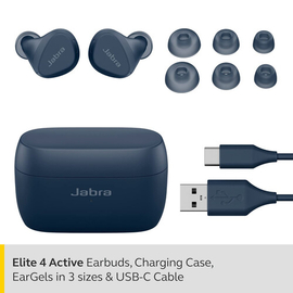 Jabra Elite 4 Active in-Ear Bluetooth Earbuds, 3 image
