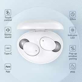 QCY T16 Mini Wireless Earbuds Built-In 4 Mics & CVC 8.0 For Clear Call, 4 image