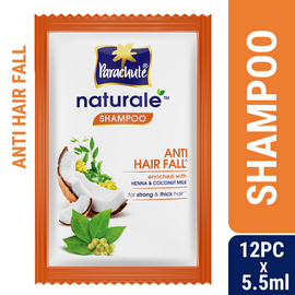 Parachute Naturale Anti Hair Fall Shampoo (5.5ml X 12 pcs)