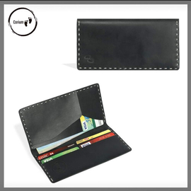 Long Wallet With  Credit Card Mobile Slots,Photo ID Slots Passport And Boarding Pass Slots Pocket Closed By Flaps