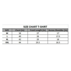 Premium Quality Black Stylish Jersey T-shirt - Just do it, Size: M, 3 image