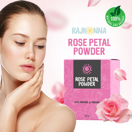 Rajkonna Rose Petal Powder 50gm