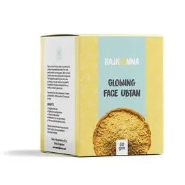 Rajkonna Glowing Face Ubtan 50gm, 2 image