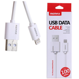 Remax USB Data Cable for iPhone/iPad Air 100cm - White, 2 image