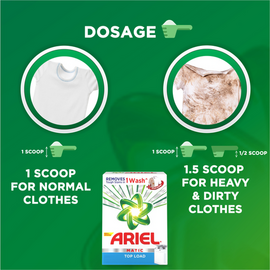 Ariel Matic  Detergent Washing Powder Top Load -1KG, 4 image