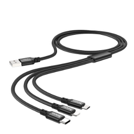3 in 1 USB Cable Mobile Phone Charging Cable