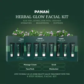 Panam- Herbal Glow Facial Kit 100ml, 3 image
