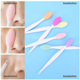 Blackhead Remover Brush Tool Silicone Face Cleansing Brush Effective Nose Exfoliator Soft Deep Cleaning Brush Face Care Scrub Massanger Skin Care Tool, 2 image