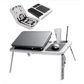 Portable Laptop Table Desk Adjustable Height E-Table, 2 image