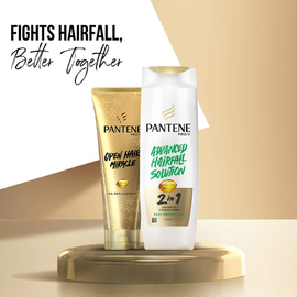 Pantene Advanced Hairfall Solution 2in1 Anti-Hairfall  Silky Smooth Shampoo & Conditioner for Women 340ML