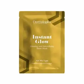 Dermalogika Instant Glow Glowing and Detoxifying Sheet Mask 5gm