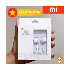 Mi In Ear Earphone Best Bass Sound Quality For All Android Buy 1 Get 1 Free - White Color, 3 image