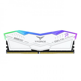 Team T-FORCE DELTA RGB 32GB (16GBx2) 6000MHz DDR5 Gaming RAM White