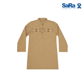 SaRa Boys Panjabi (BPJ322AEK-Dark olive), Baby Dress Size: 5-6 years