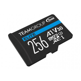 Team Elite A1 256GB U3 Micro SDXC UHS-I V30 Memory Card with Adapter, 2 image