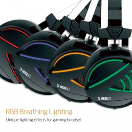 Gamdias HEBE E1 RGB Wired Gaming Headset, 3 image