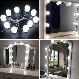 Vanity Mirror Light Tiktok Dressing Table Bulb Set 10 pcs pieces