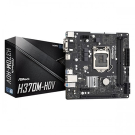 Asrock H370M-HDV Intel H300 Series Micro-ATX Motherboard