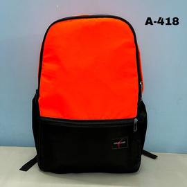 Stylish School Bag (Black & Red)