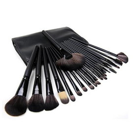 New Professional Makeup Brush Set With Bag (24 pieces)