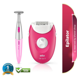 Braun Silk-Epil 3 SE3-420 Epilator Bikini Trimmer For Women