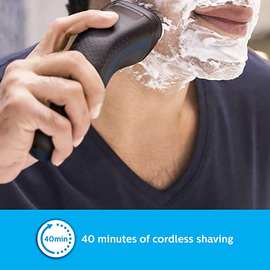 Shaver Series 1000 Wet or Dry Electric Shaver S1121/45, 4 image