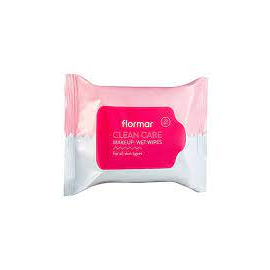 Clean Care Makeup Wet Wipes Flormar 20s: All Skin Types