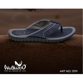 Walkaroo Mens Casual Slippers & Flip-Flops Blue, Size: 6, 2 image