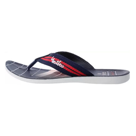 Walkaroo Mens Casual Slippers & Flip-Flops Blue Red, Size: 6, 3 image