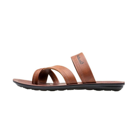 Walkaroo Mens Brown Tan Outdoor Comfortable Fashionable Sandals, Size: 6, 3 image