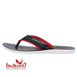 Walkaroo Mens Red Outdoor Comfortable & Fashionable Sandals, Size: 6, 3 image