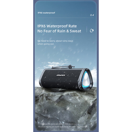 Awei Y331 RGB Lighting Wireless Bluetooth Speaker Water Proof & Bacup PowerBank - Awei(197), 3 image