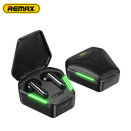 Remax TWS 30 Stereo Gaming Earbuds Zero-Delay Shock Film Dual-Wheat Anti-Impression Cool Light