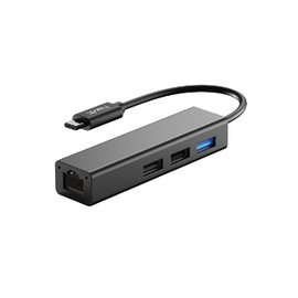 Havit HB4003 Type-C to USB Hub (2*USB 2.0 + 1*USB 3.0 + 1* RJ45)