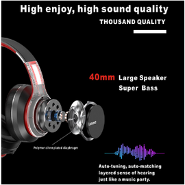 Lenovo HD200 TWS Wireless Headphone Long Life Battery Deep Bass Sports Bluetooth Headset, 3 image