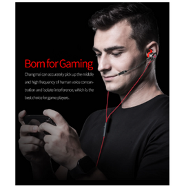 Plextone xMOWI RX3 3D Stereo Sound Dual Mic Gaming Earphone Noise Isolating in-Ear E-Sport Powerful Bass Wired Earbuds, 4 image