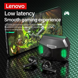 Lenovo GM5 Bluetooth Earbuds 5.0 TWS Gaming Headset Low Latency Headphone Sports Waterproof Noise Reduction, 2 image