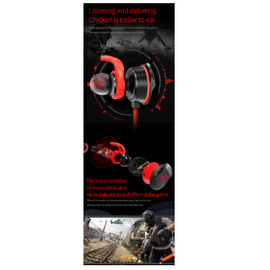 Plextone xMOWI RX3 3D Stereo Sound Dual Mic Gaming Earphone Noise Isolating in-Ear E-Sport Powerful Bass Wired Earbuds, 3 image