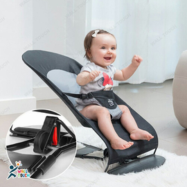 Baby Bouncer For Playing Sleeping & Relxation Black, 5 image