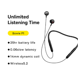 Baseus Bowie Series P1 Half In-Ear Neckband Wireless Earphones