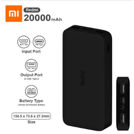 20000mAh Power Bank Fast Charging 18W 3.6A Multi In & Out (PB200LM)