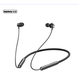 Remax RX-S110 Pressure Free Bluetooth V5..2 Sports Neckband Sweat-Proof Magnetic Design Tangle-Free Storage Earphone