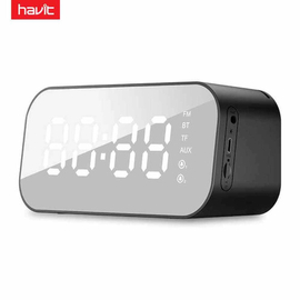Havit M3 / MX701 Wireless Portable Bluetooth Speaker With Digital Alarm Clock, 3 image