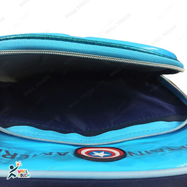 3D Dimensional Captain America Laminated School Bag with Exclusive Flash Film Mold, 8 image