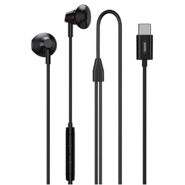 Remax RM-592 Metal Earphone Type-C 47.2 inches (120 cm) HIFI Remote Control Built-in Microphone