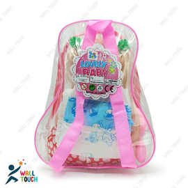 Drink and Wet Potty Training Baby Doll with Comb Bottle and Diapers - Doll Set, 7 image