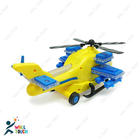 Cartoon Helicopter Toy With Lights And Music Nice Toy For Kids, 7 image