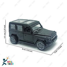Alloy Die cast Pull Back Mini Metal Jeep Car Model Super Speed Mini Latest Toy Gift For Kids & For Transportation Vehicle Car Lover-Black